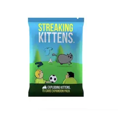 EXPLODING KITTENS - Juego Streaking Kittens - Expansion