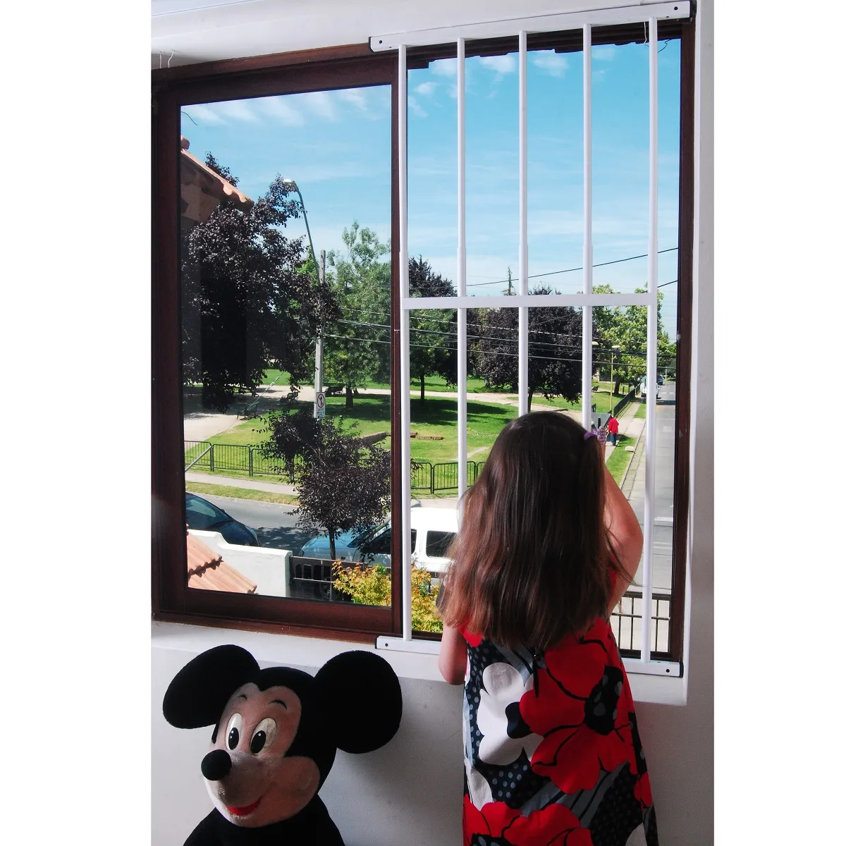 KAS - Reja de Seguridad Ventana Anticaída Interior y extensible