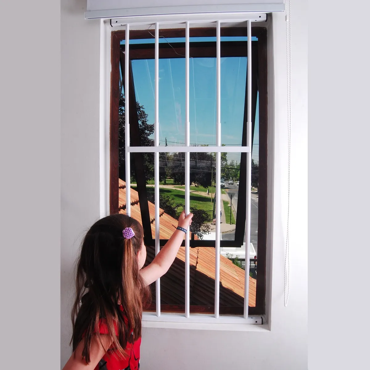KAS - Reja de Seguridad Ventana Anticaída Interior y extensible