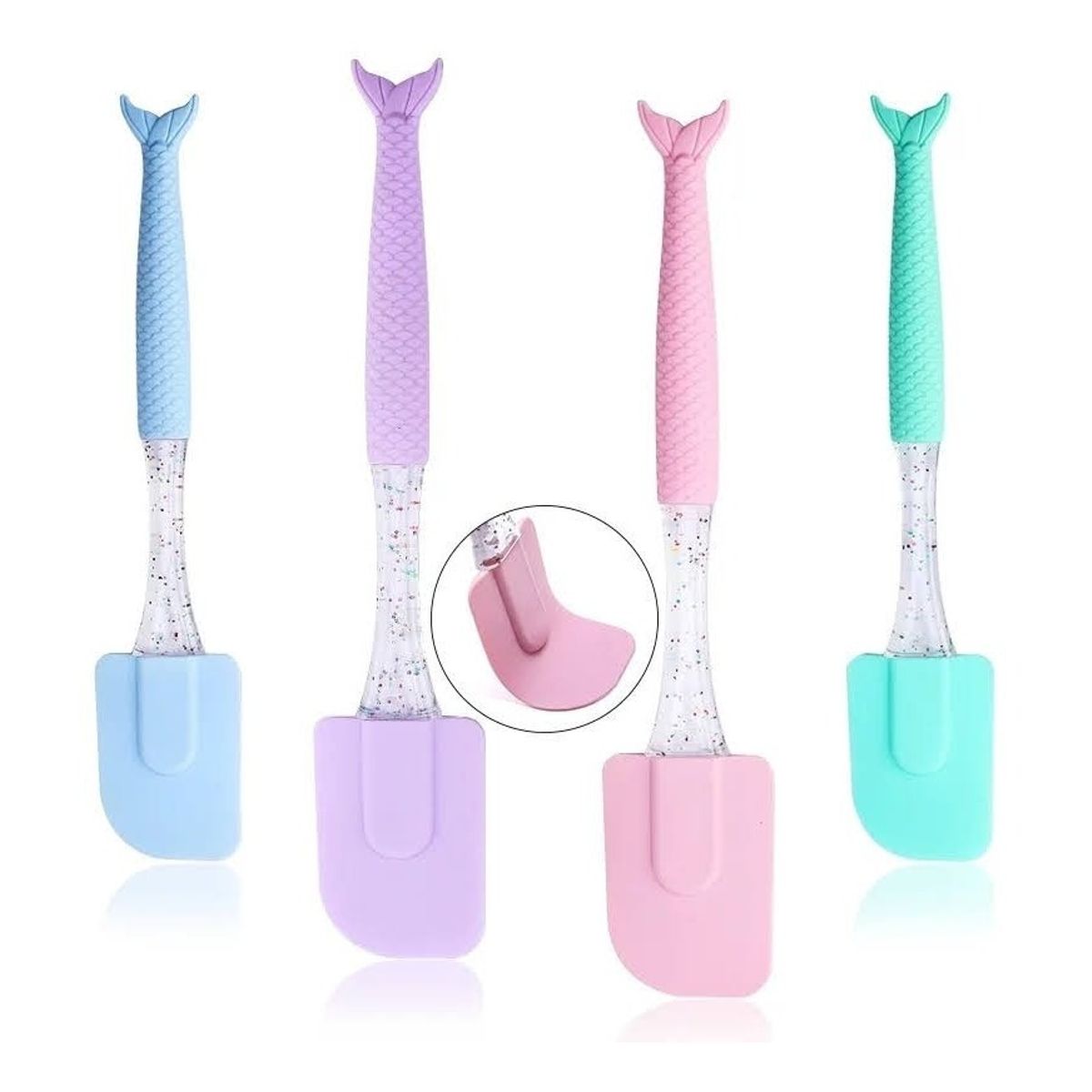 GENERICO - Mezquino Silicona Espátula Repostería Cocina Utensilios