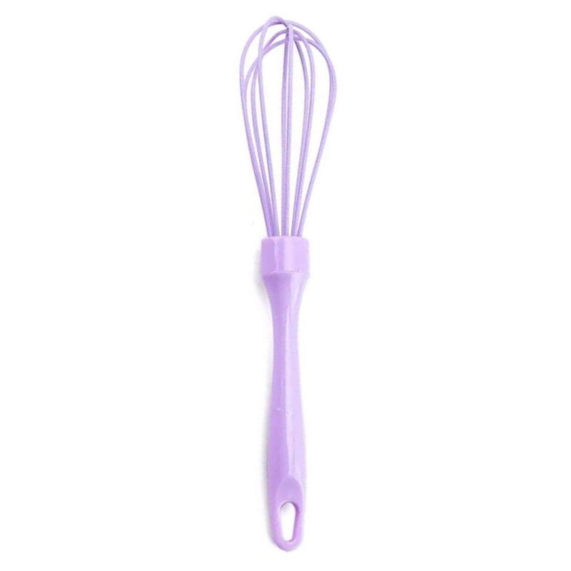 GENERICO - Batidor Mezclador Manual Silicona Cocina Reposteria