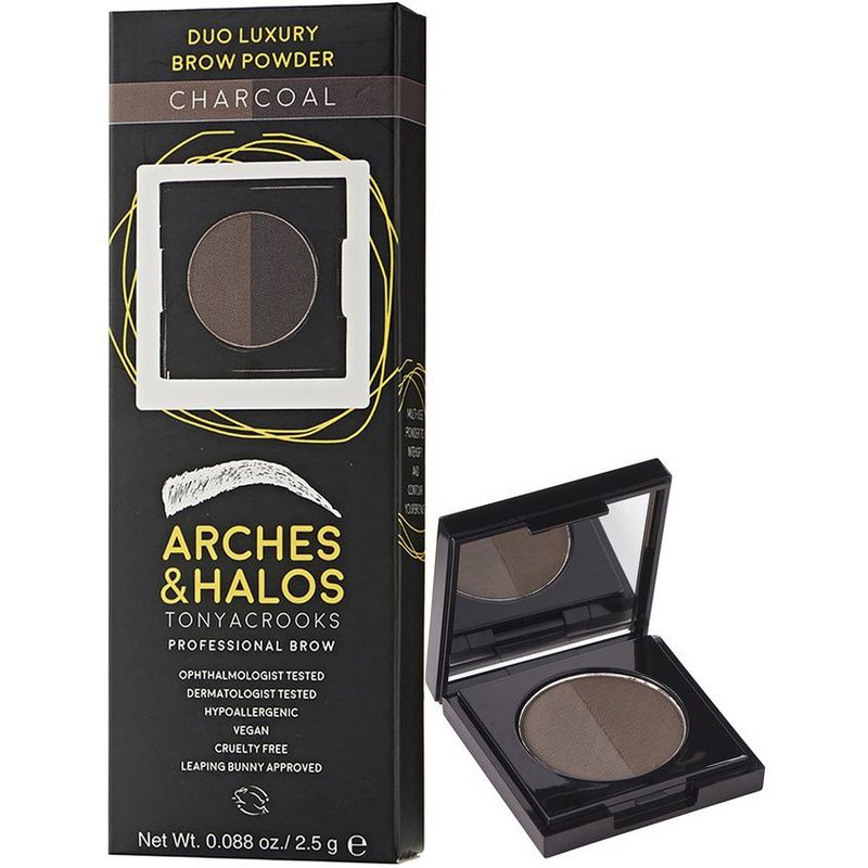 ARCHES AND HALOS - Polvo para cejas de lujo arches and halos duo-0088 oz