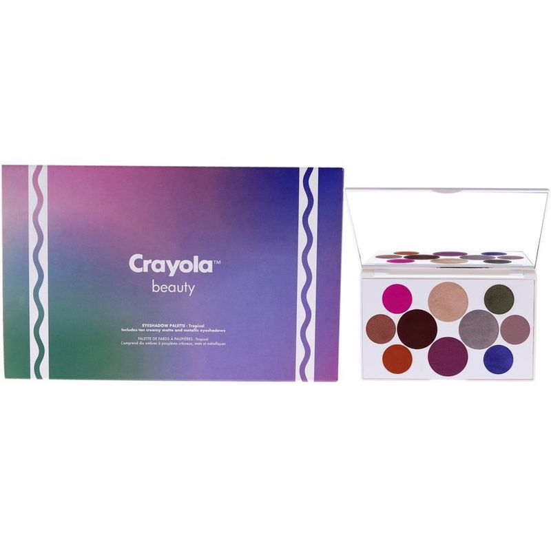 CRAYOLA - Paleta de Sombras Tropical Crayola.