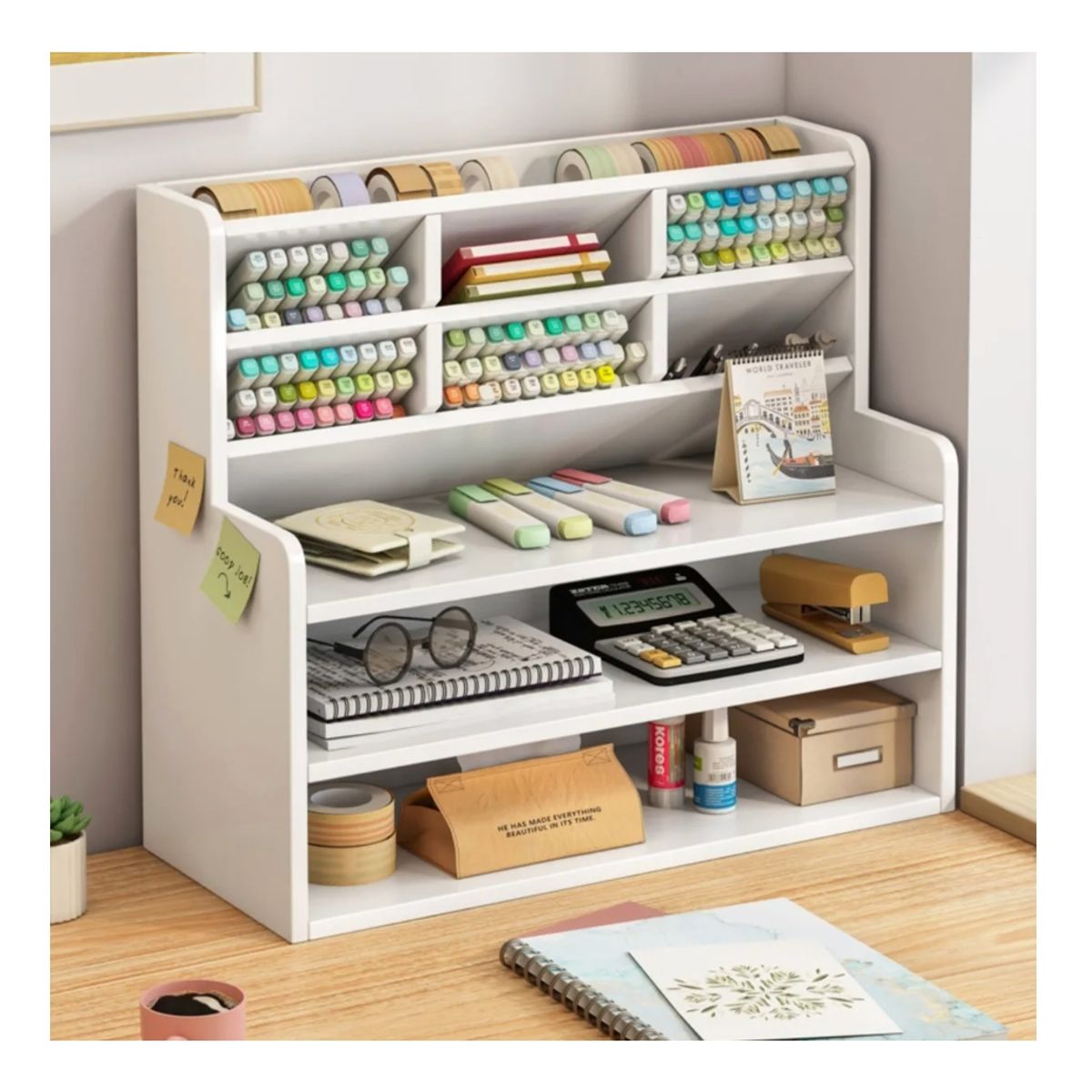 HOMER DESIGN - Organizador De Escritorio Portal Plumon Xl 50x42x17cm Homer