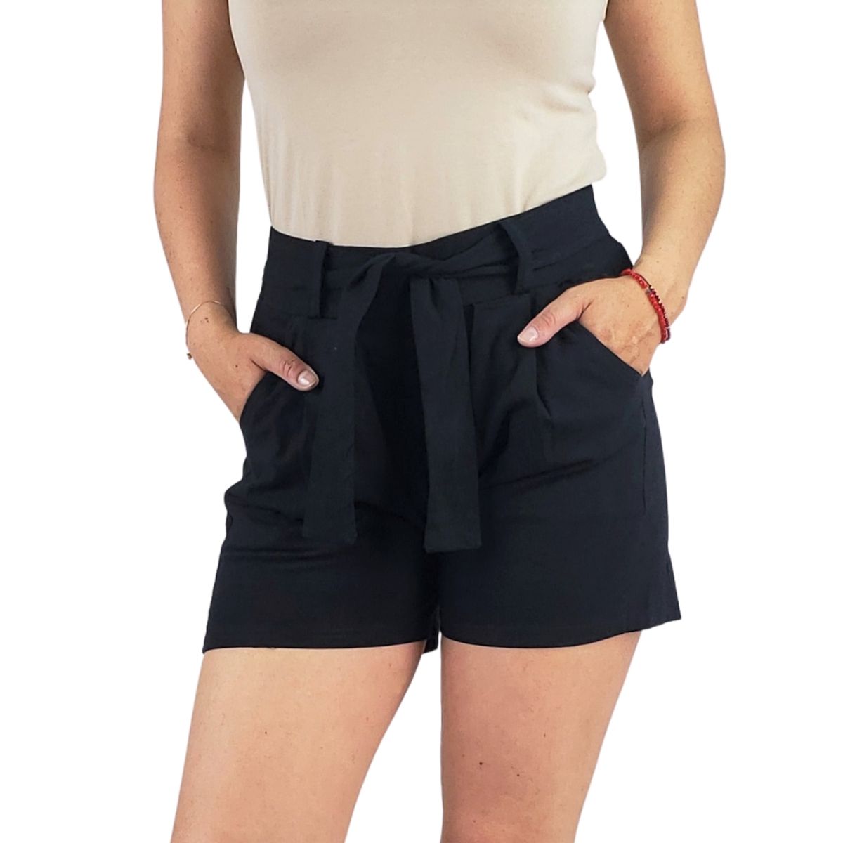 LOOK SHOP - Short Casual Mujer Soft Colores Excelente Calidad Lino 207