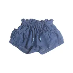 PILLIN - Short Bebe Niña Azul - Azul