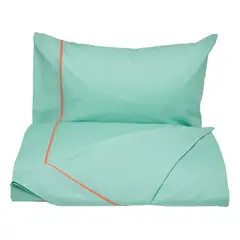 VELUTTI - Sábanas Super King 3 Plazas 180 Hilos Verde