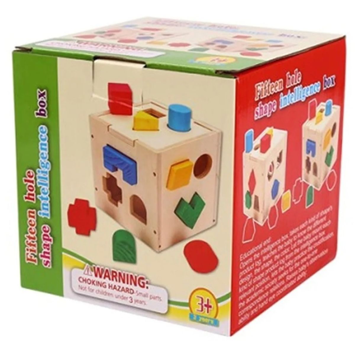 GENERICO - Juego De Madera Cubo Encaje