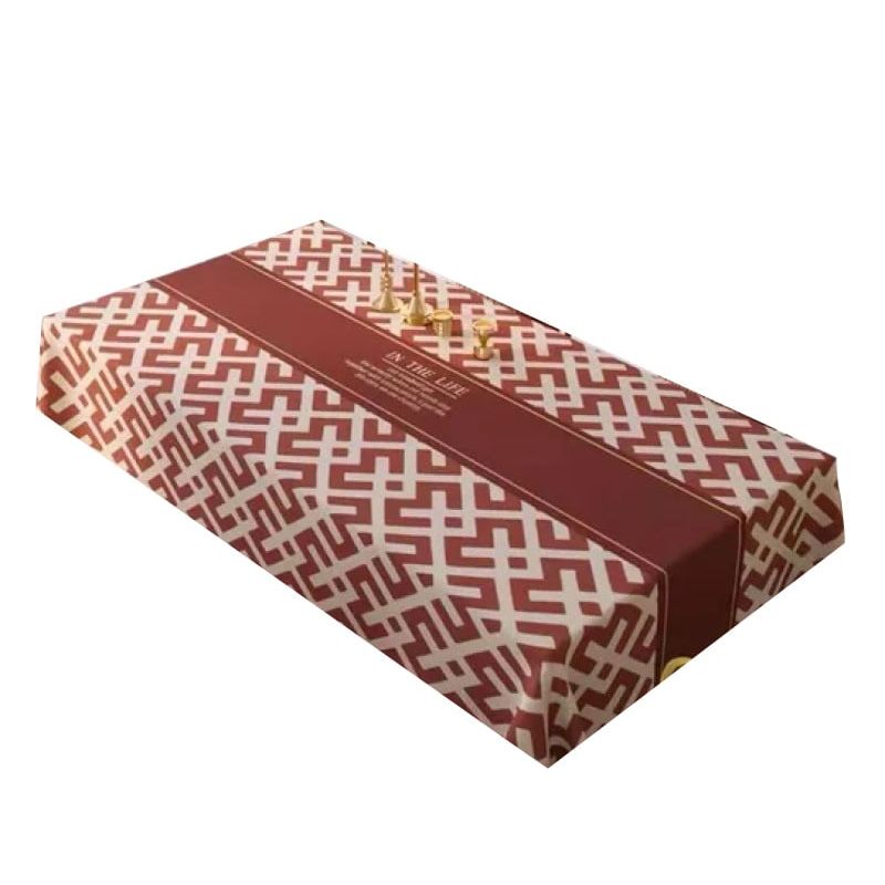 GENERICO - Mantel Antimanchas Burdeux 140 X 180 Cm Rectangular