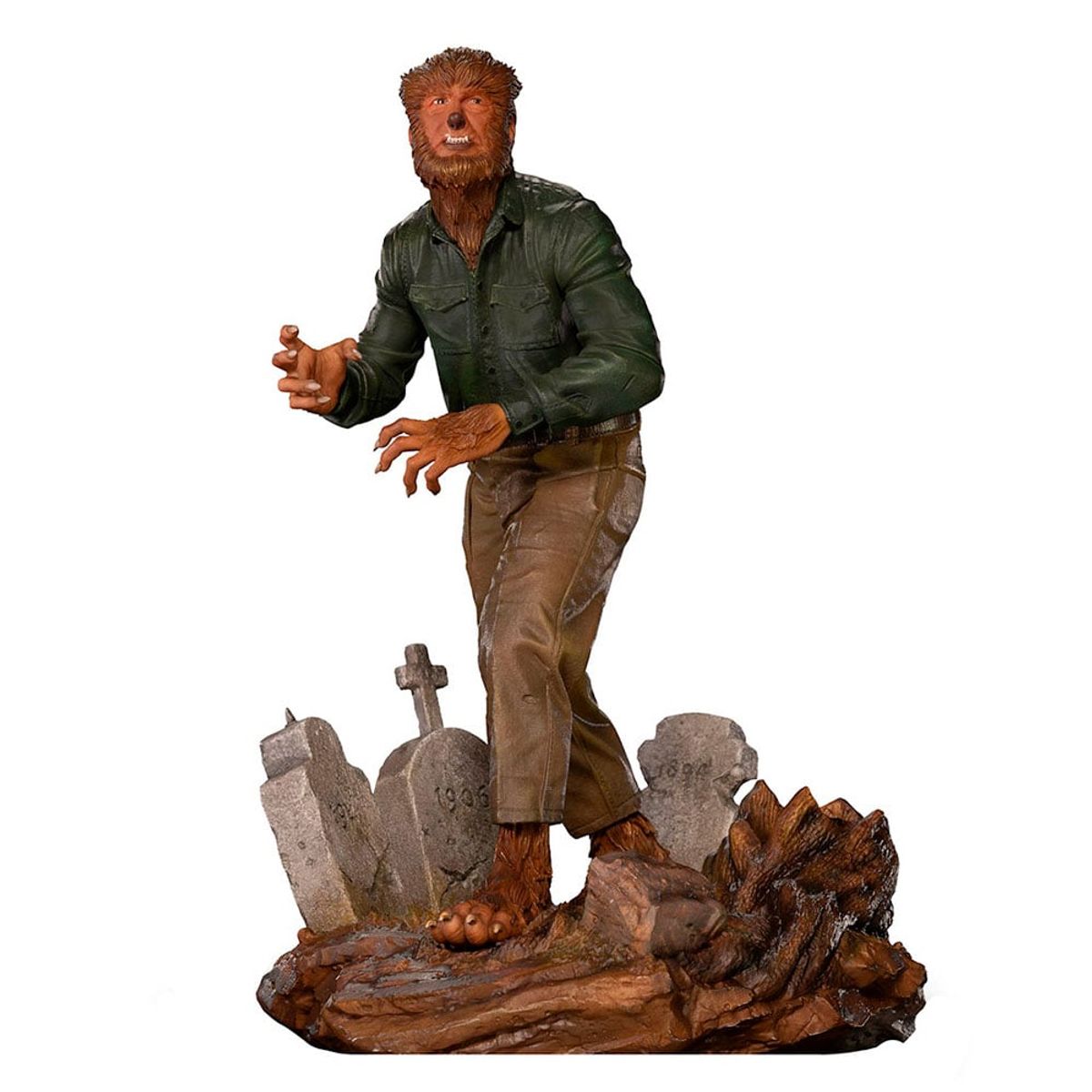 IRON STUDIOS - IRON STUDIOS FIGURA UNIVERSAL MONSTERS WOLF MAN DLX 1-10