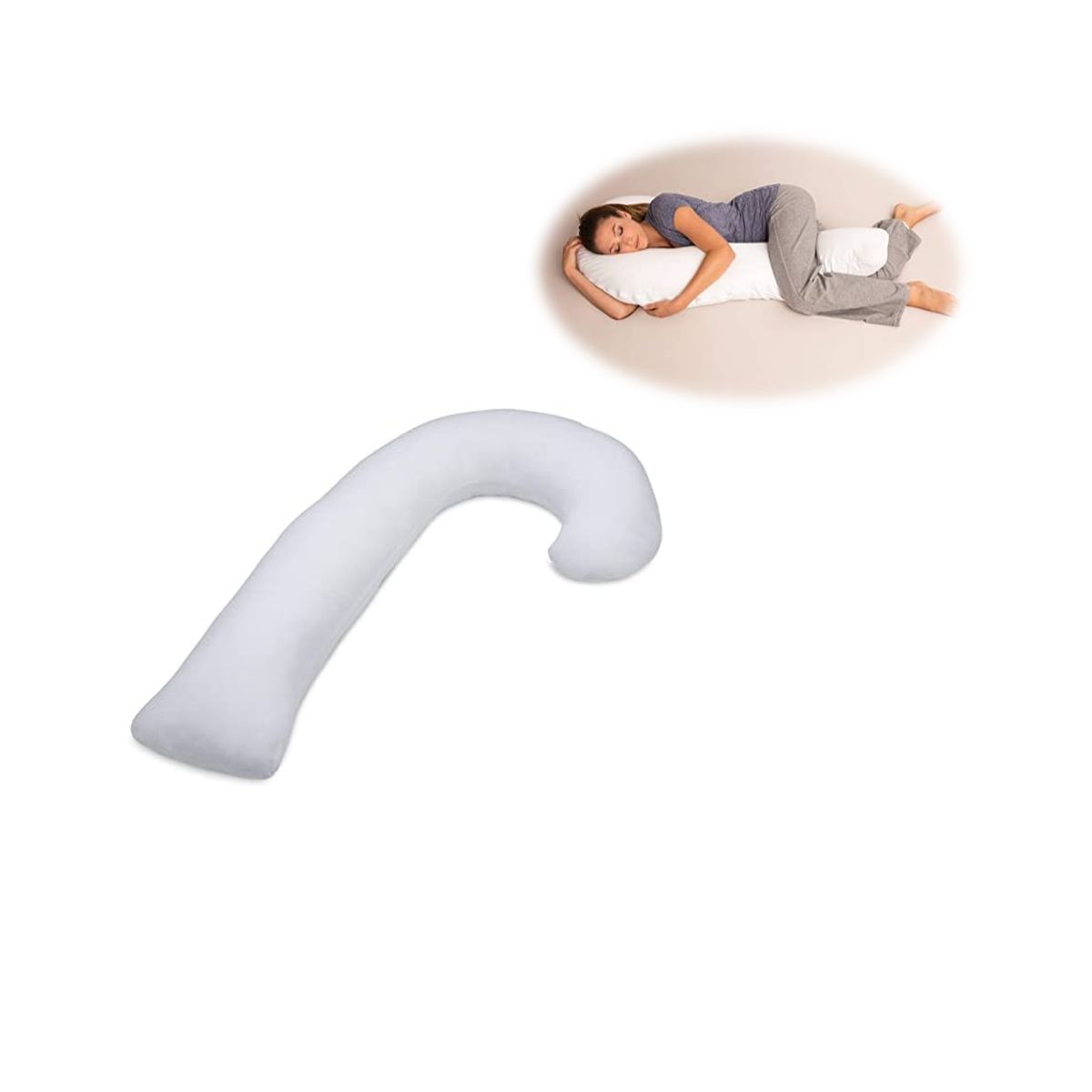 GENERICO - Cojin Terapeutico Moldeable Almohada Cuerpo Completo Lumbar