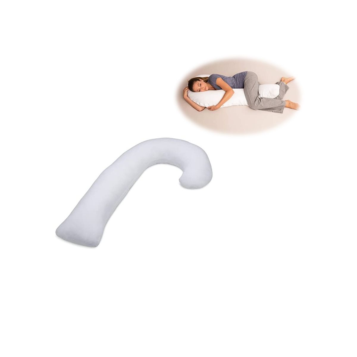 GENERICO - Cojin Terapeutico Moldeable Almohada Cuerpo Completo Lumbar