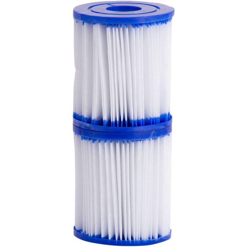 BESTWAY - Set de cartuchos para filtro de piscina 2 unidades 300 gl