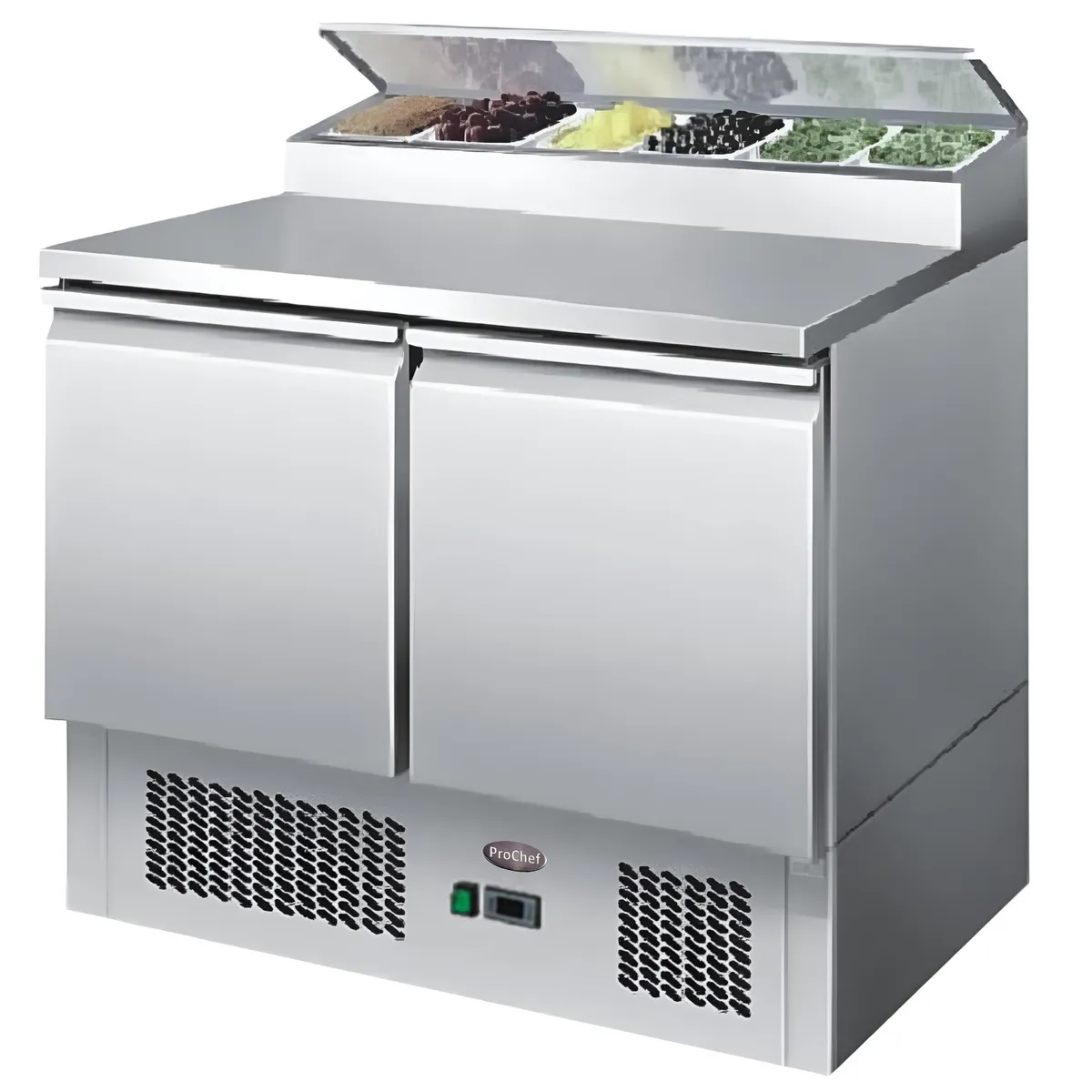 PROCHEF - Meson Refrigerado Pizzero 90 Cm. 300 Lt. Ac. Inox. ESL3832