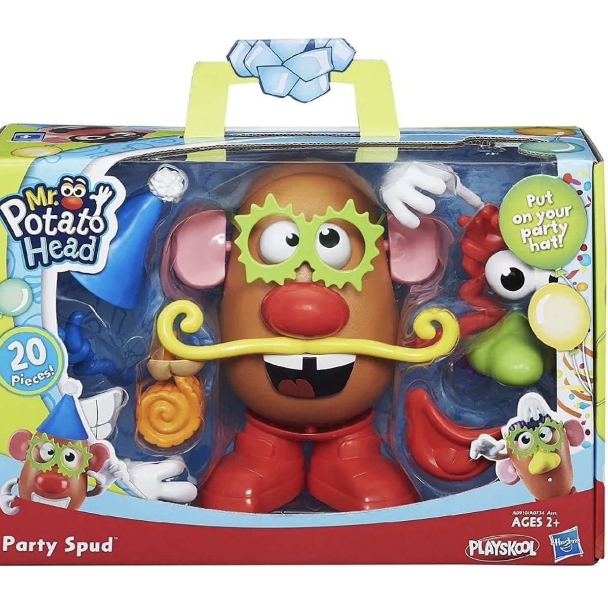 POTATO HEAD - Señor Cara De Papa Hora De Fiesta Sr 20 Piezas