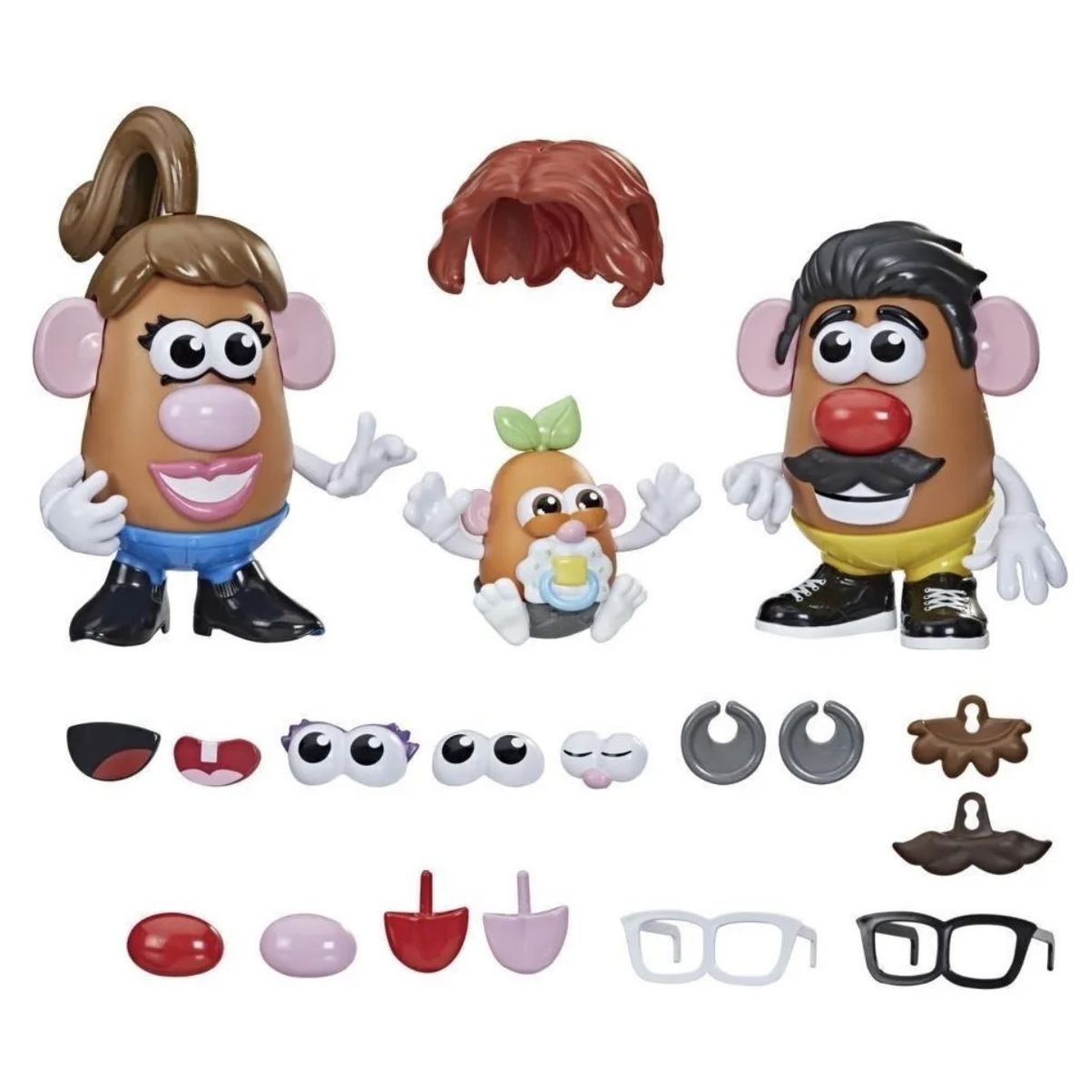 POTATO HEAD - Sr Cara De Papa - Crea Tu Familia - 42 Accesorios