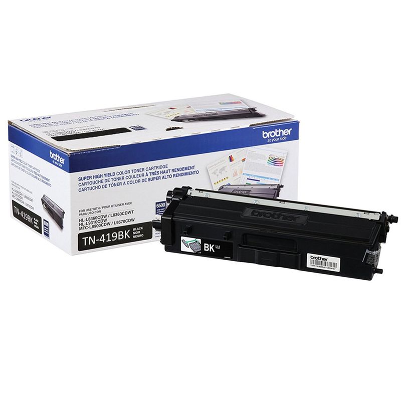 BROTHER - Cartucho de tóner TN-419BK Negro