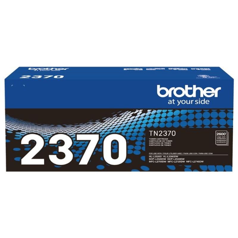 BROTHER - Cartucho de toner TN-2370 Negro