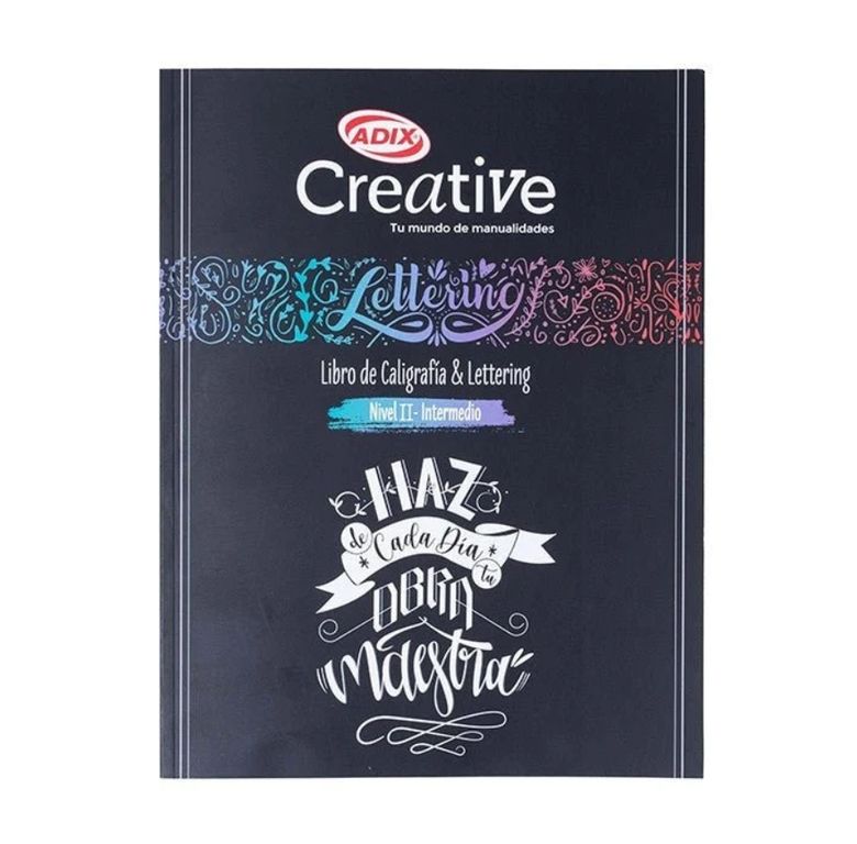 Libro Caligrafia & Lettering Nivel 2 Intermedio
