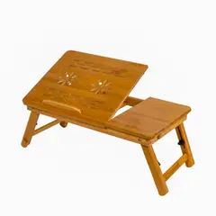 GREEN E - Mesa Plegable Para Notebook de Bambú