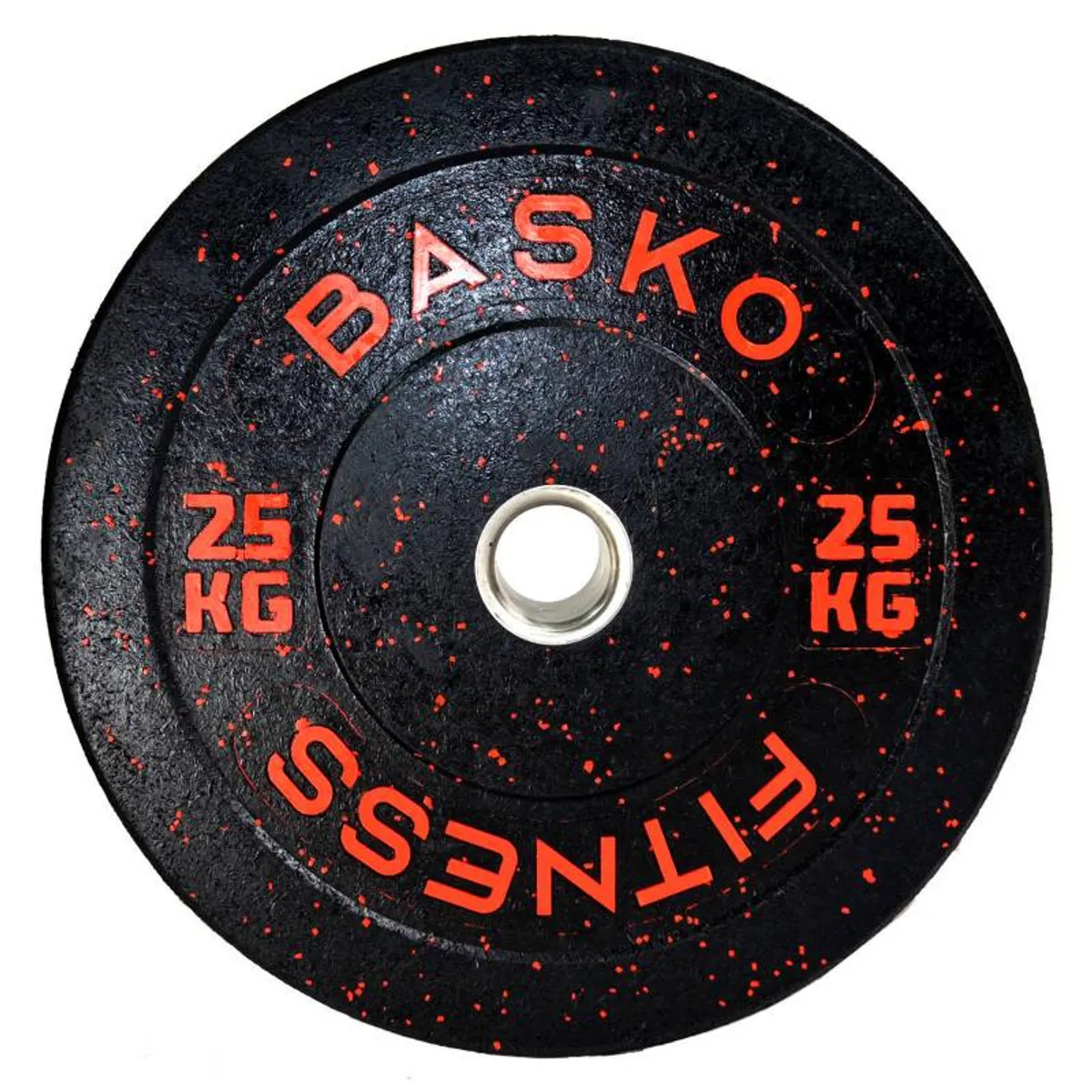BASKO FITNESS - Bumper Plate Disco 25 Kg  Pesas Unidad