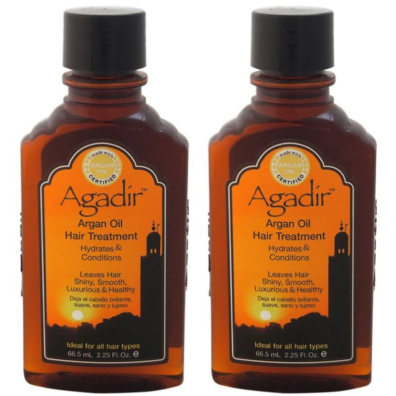 AGADIR - Set de 2 Tratamiento Capilar de Aceite de Argán 70ml Agadir.-