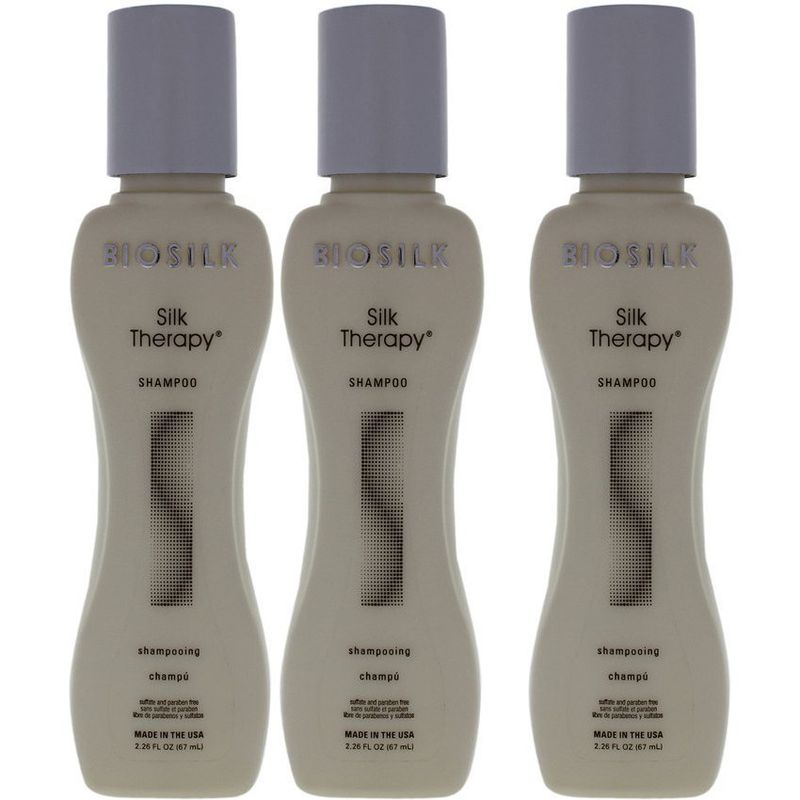 BIOSILK - Shampoo - travel size - pack of 3-biosilk-2.26oz.