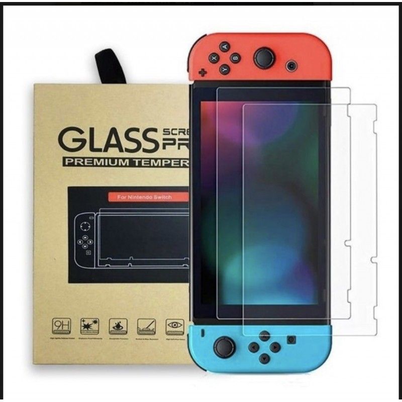 GENERICO - Vidrio Templado Glasspro Compatible Pantalla Nintendo Switch