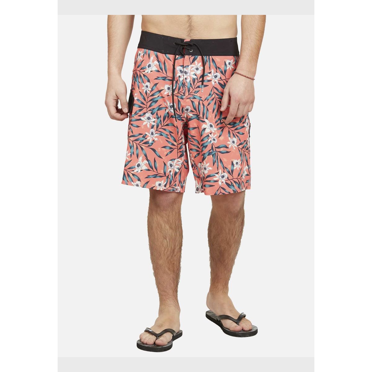 VOLCOM - Traje de Baño TROPICAL HIDE OUT TRUNKS RED Hombre Multicolor Volcom