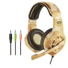 TRUST - AUDIFONO GAMER RADIUS DESERT GXT310D