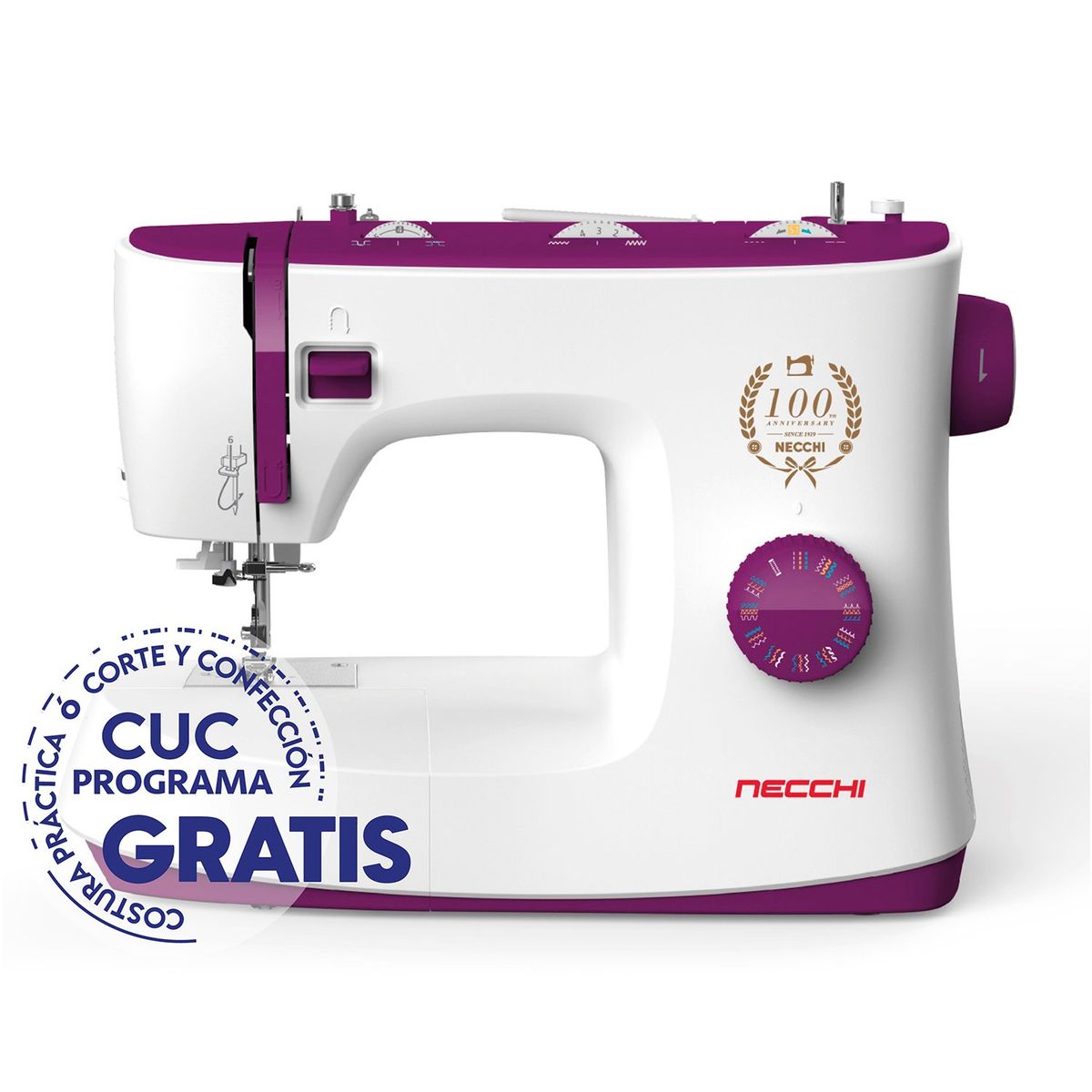 NECCHI - Máquina de coser Necchi  K132A