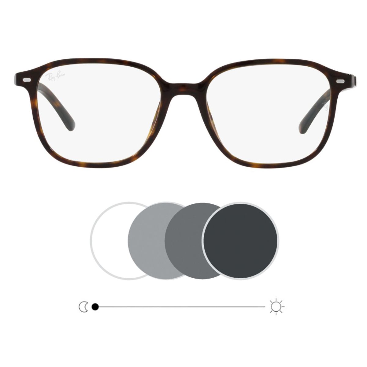 RAY BAN - Ray-Ban Lentes de Sol Leonard Fotocromaticos RB2193 902/GH 53