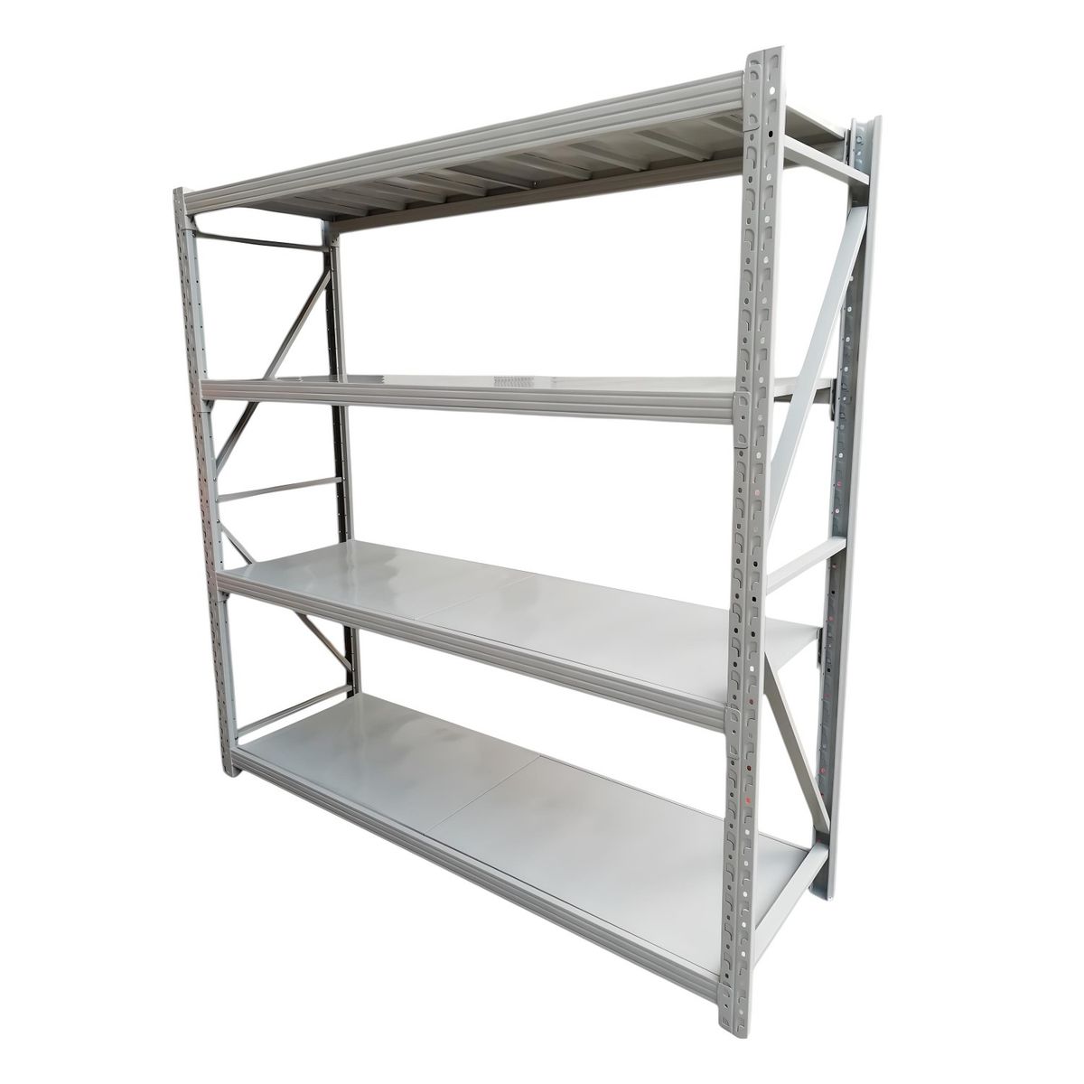 PROCHEF - Estante acero 2x2 mt 4 bandejas Gris Capacidad 800 kg
