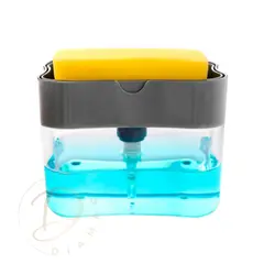 GENERICO - Dispensador De Jabón Líquido Esponja Cocina