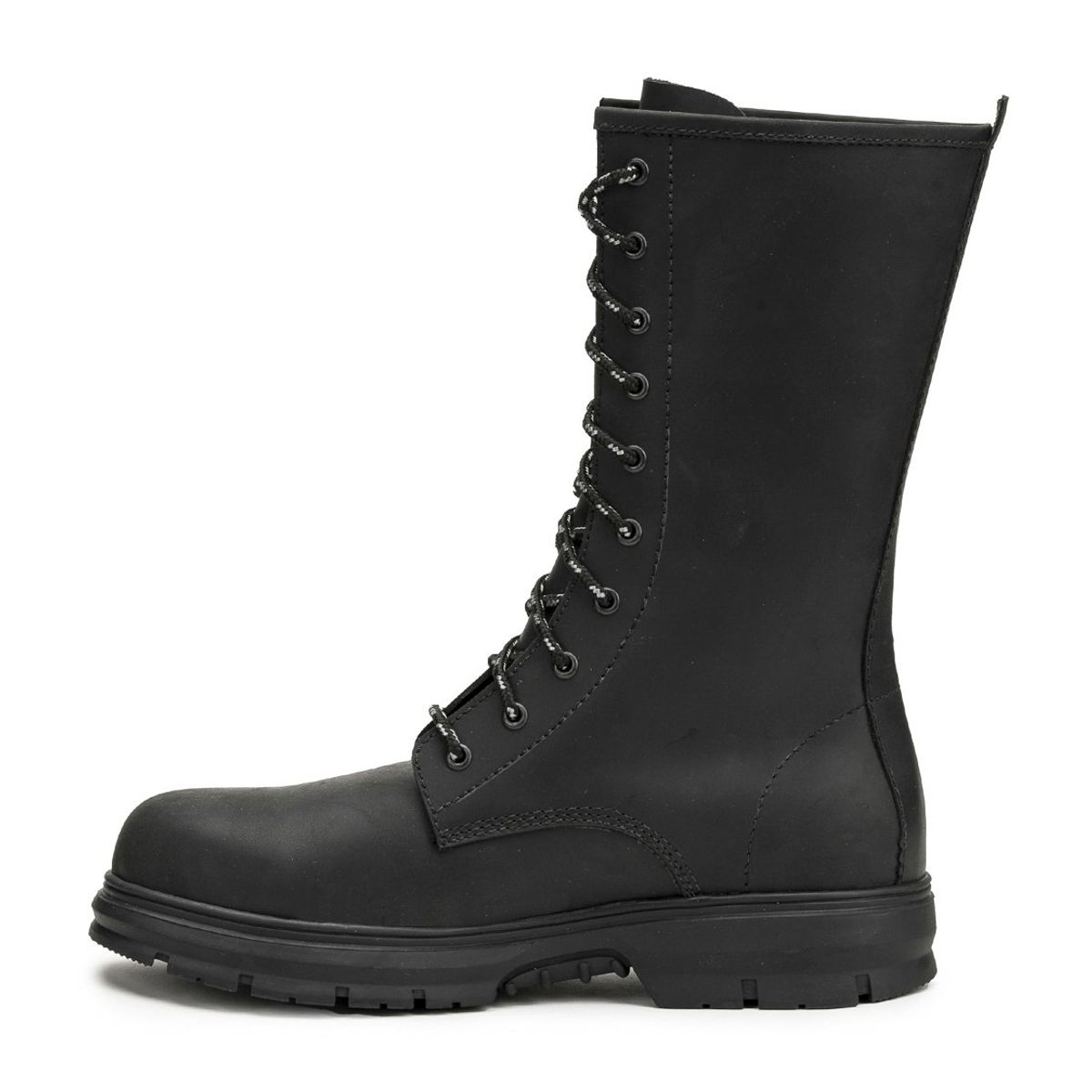 LANDAZURI - Bota Larga Cuero Pugna Negra Landazuri