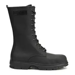 LANDAZURI - Bota Larga Cuero Pugna Negra