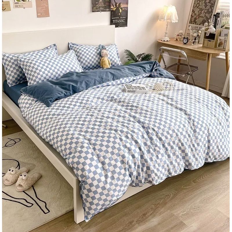 HOMER DESIGN - Set Ropa De Cama Sabanas +funda De Plumon 1.5 Plazas Bys12