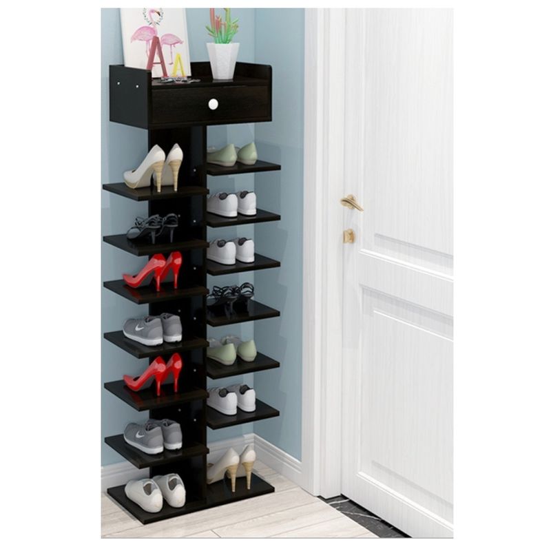 HOMER DESIGN - Zapatero Organizador Estante Zapatos 14 Pcs Hall Armario 1908072