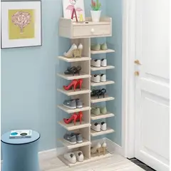 HOMER DESIGN - Zapatero Organizador Estante Zapatos 14 Pcs Hall Armario 2007083