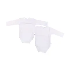 PILLIN - Set 2 Body Pzas Bebe Niña Blanco