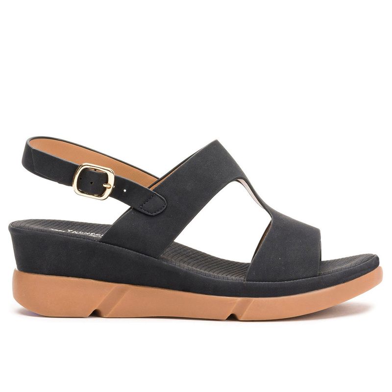 THUNDER BLUE - Sandalia Mujer Negro Mellea Thunder Blue