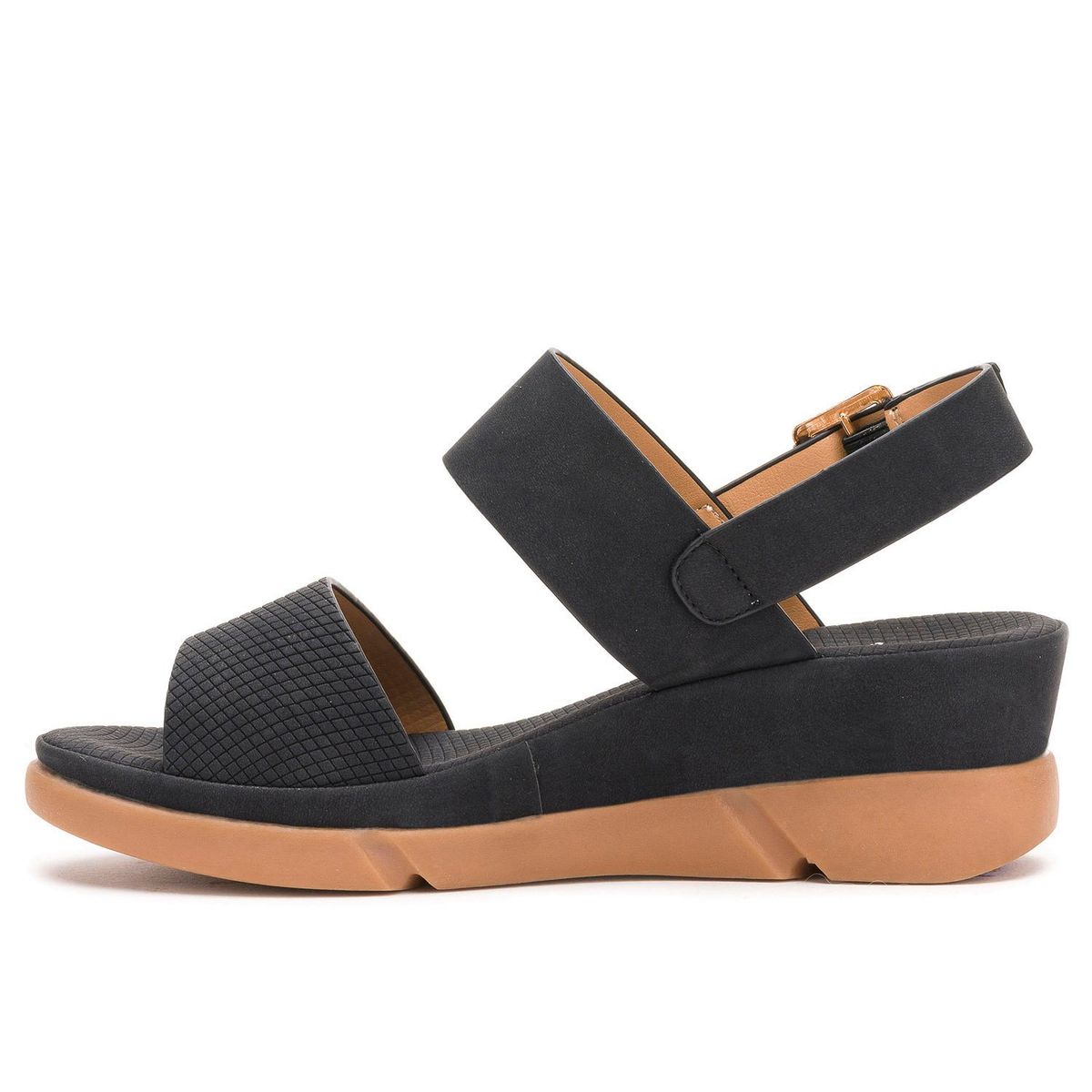 THUNDER BLUE - Sandalia Mujer Negro Orazi Thunder Blue