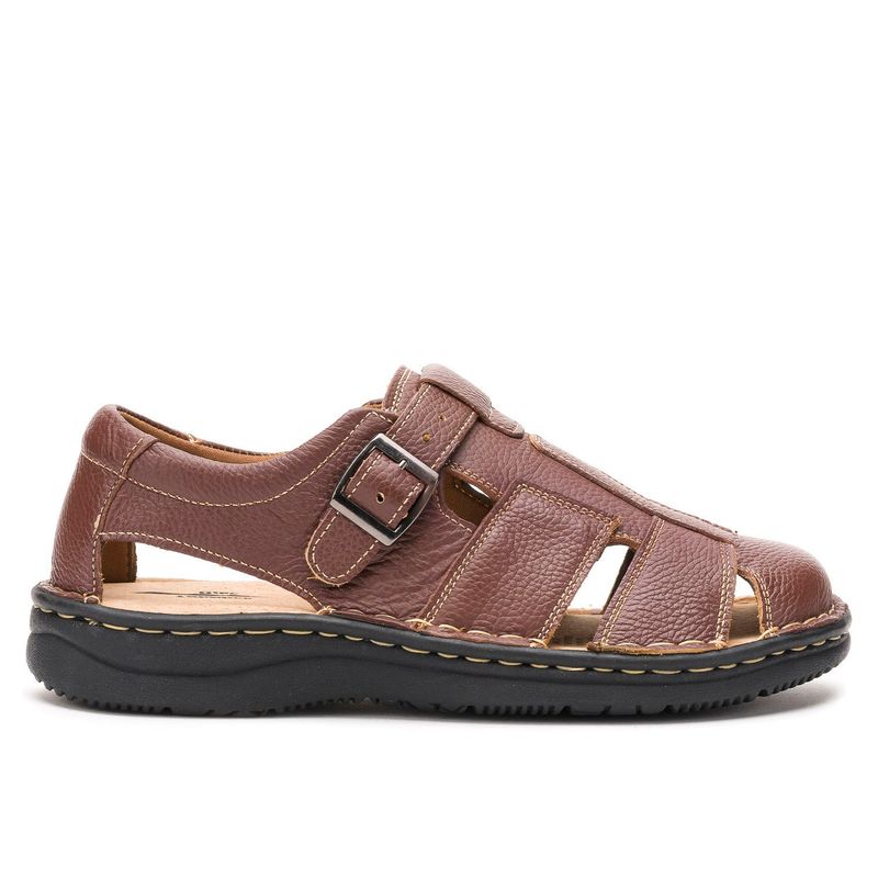 THUNDER BLUE - Sandalia Hombre Café Bonat Thunder Blue