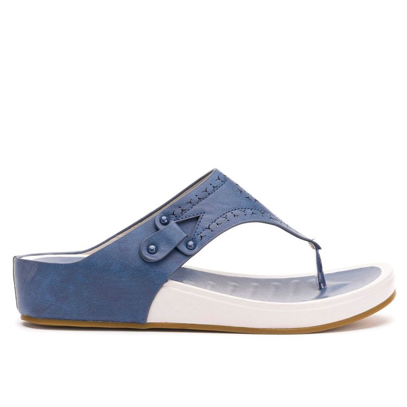THUNDER BLUE - Sandalia Mujer Azul Leda Thunder Blue