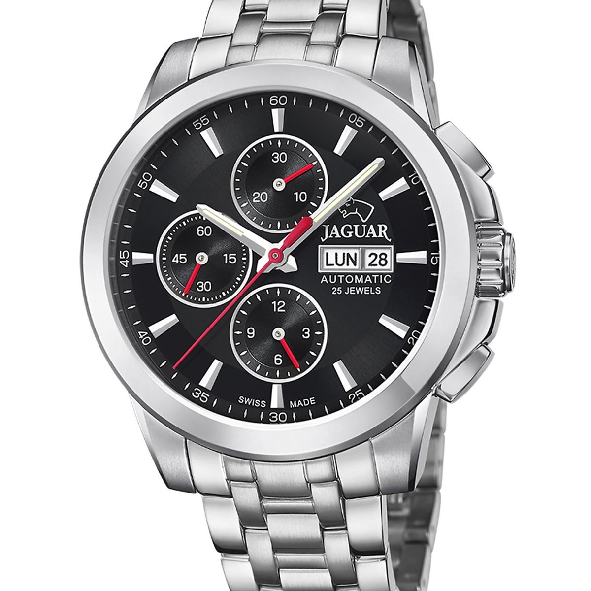 JAGUAR - Reloj J978/4 Jaguar Negro Hombre Automatico