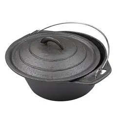 GRILLTECH - Olla con Tapa de Fierro Fundido