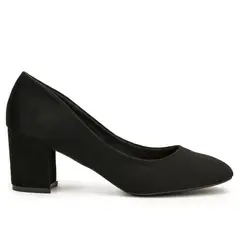 CARBIN - Zapato Mujer Negro Leonor