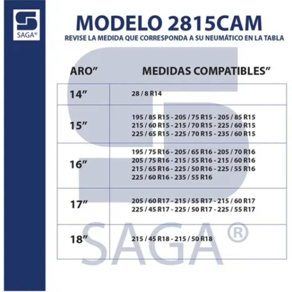SAGA - Cadenas para Nieve Rompehielos 2815CAM