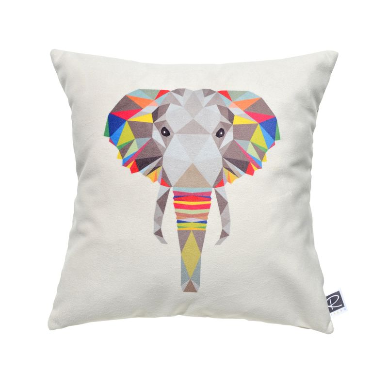 GENERICO - Cojín Decorativo estampado Elefante