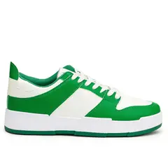 CARBIN - Zapatilla Hombre Verde Cirino
